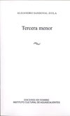 No.007_Tercera Menor