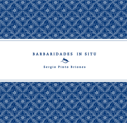 No.018_Barbaridades in situ – Sergio Pinto Briones