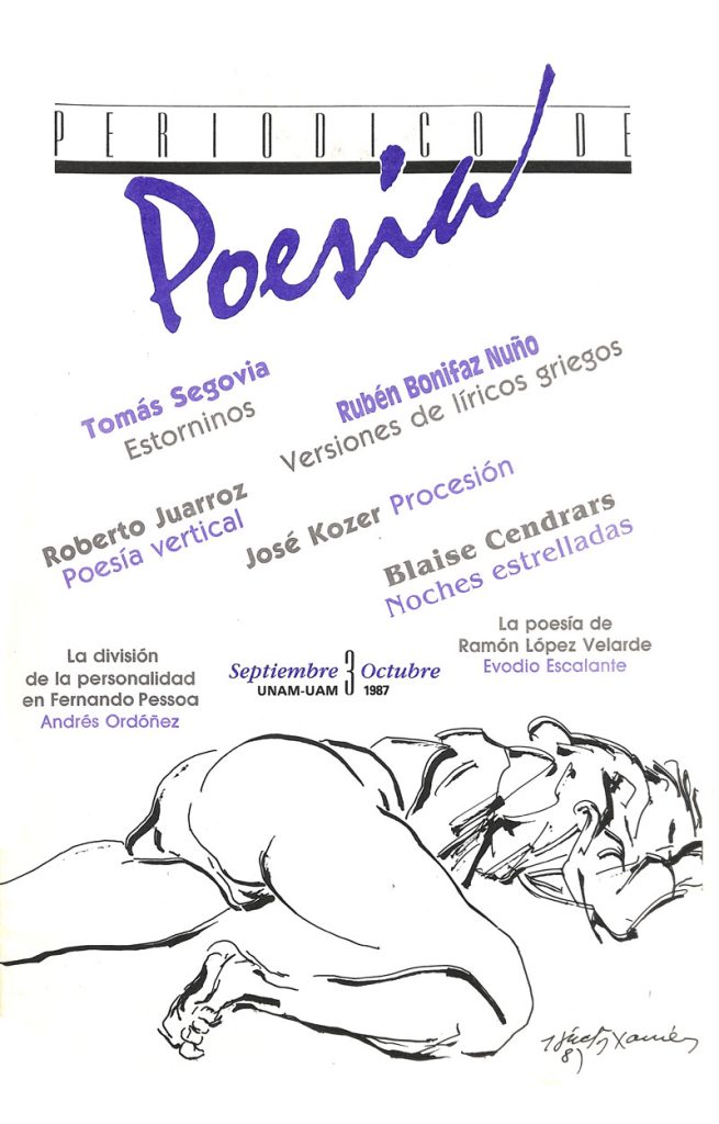 Núm. 3 / Septiembre-octubre 1987 / Marco Antonio Campos, Luis Hernández Palacios